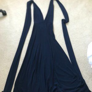 Navy Blue Convertable Gown